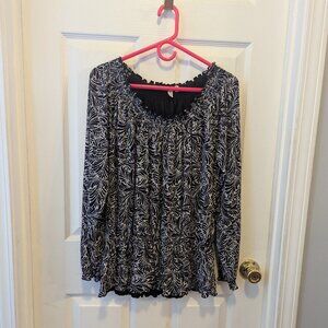 Madison floral blouse - L